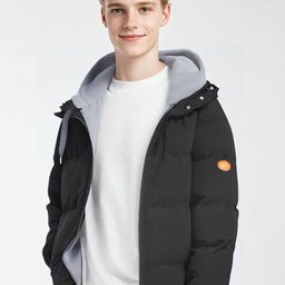 StyleCast x Revolte Men Hooded Padded Jacket-46
