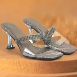 Metro Women's Grey Casual Sandals-picture-43