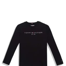 Tommy Hilfiger Boys Black Solid Regular T-Shirt-picture-44