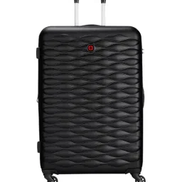 Wenger Black In-Flight Textured Medium Hardside Checked Luggage-picture-25