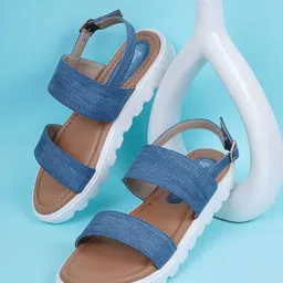 DressBerry Open Toe Flats-53