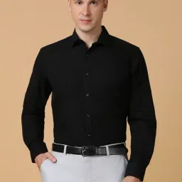 TABARD Black Regular Fit Shirt-image-78