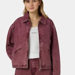 Pepe Jeans Women Denim Full Sleeves Jacket-picture-14