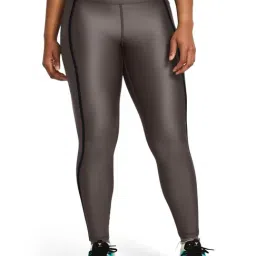 Under Armour Brown Plain Tights-image-78