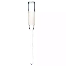 ABGIL Adapter Thermometer Pocket Closed End Borosilicate Glass B14 Cone and 100 mm Stem Length, ADP-52-04-43