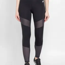 adidas Black High Rise Training Tights-image-31