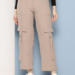 HERE&NOW Girls Cargos Trousers-image-84