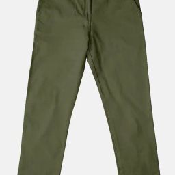 Kiddopanti Kids Olive Solid Pants-image-17