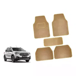 Auto Pearl CMBE183 Polyester Standard Mat for Mahindra Xuv 300 (Beige)-image-85