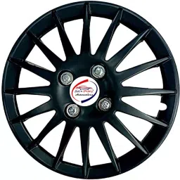 Auto Pearl CBK09 R13  33.02 cm (13 Inch) Press Type Wheel Hubcap with Retention Ring Glossy Black Wheel Cover for Datsun Datsun GO T Option CVT Petrol (Set of 4)-image-77