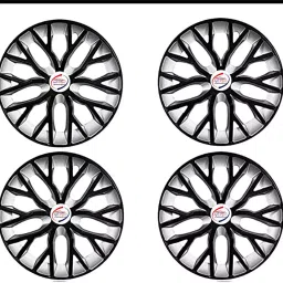 Auto Pearl B-S27 R13  33.02 cm (13 Inch) Press Type Wheel Hubcap with Retention Ring Glossy Black Silver Wheel Cover for Maruti WagonR Stingray (Set of 4)-image-74