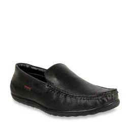 Duke Men's Black Casual Loafers-image-28
