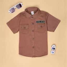 V-Mart Boys Spread Collar Cotton Shirt-picture-29