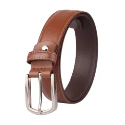 Red Chief Tan Leather Formal Belt For Men-image-80
