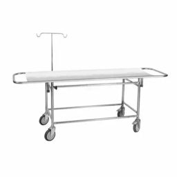 JAIN SURGICAL Strecher Trolley 4 inch Pipe Stainless Steel, JSH-113-image-56