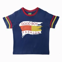 Clothe Funn Boys Typography Printed Pure Cotton T-shirt-image-47