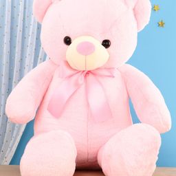 Toytales Wolly Bear Soft Toy Pink - Height 95 cm-image-71