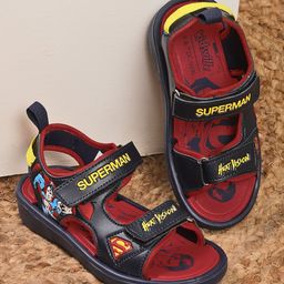 Kidsville DC Comics Featuring Superman Sandals - Navy Blue-picture-20