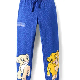 Pine Kids Disney Terry Knit Full Length Lounge Pant with Lion King Graphics - Royal Blue-picture-9