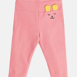 MINI KLUB Blended Animal Designed Leggings - Pink-image-42