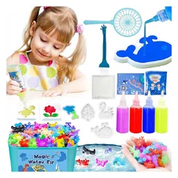 SUPER TOY Water Spirit Magic Art Craft Kit 3D Water Gel Toy Mould Jelly Activity Fun Educational Birthday Gifts for Boys Girls-picture-20