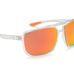 Image Men Rectangle Sunglasses with UV Protected Lens IMS775C4SG-image-4