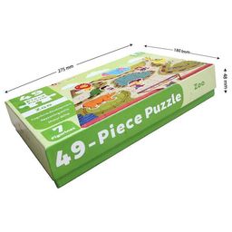 Popcorn Games & Puzzles Zoo 49 Piece Puzzle image 5