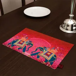 SEJ by Nisha Gupta Multicolor Placemats - Set of 6-24