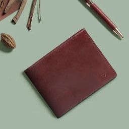 Hidesign Brown Casual Leather Bi- Fold Wallet for Men-13