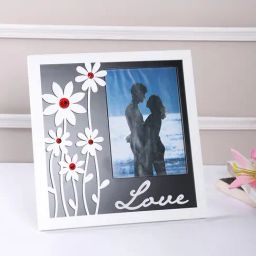 Tayhaa Black & White Acrylic Photoframe-image-40