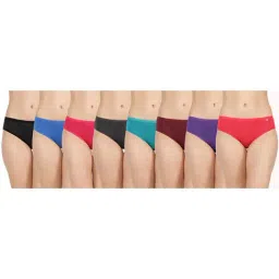 Dollar Missy Multicolor Cotton Hipster Panty (Pack  of 8)-7