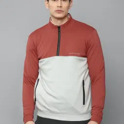 Louis Philippe Multicolor Mock Collar Sweatshirt-image-22