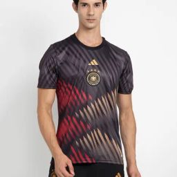adidas DFB PRESHI Multicolor Regular Fit Round Neck T-Shirt-image-99