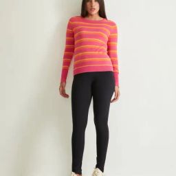 Cover Story Pink Striped Pullover-image-11