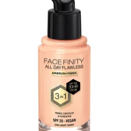 Max Factor Face Finity All Day Flawless 3 In 1 Foundation SPF 20 C40 Light Ivory - 30 ml image 1