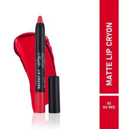 Half N Half Matte Lip Crayon 02 Go Red - 3.5 gm-18