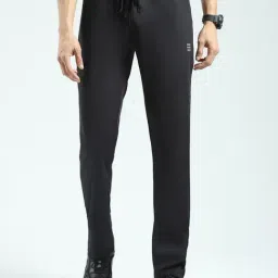 Rock.It Black Regular Fit Trackpants-image-46