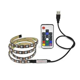 Xergy Multicolor Plastic USB Led Flexible Strip Round Light-picture-41
