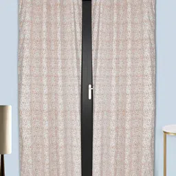 Dekor World Multicoloured Set of 2 Long Door Curtain-25