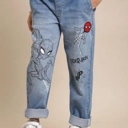 Kidsville Boys Blue Character Based Jogger-picture-18