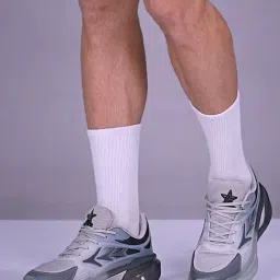 Fausto Men's Grey Casual Sneakers-image-90