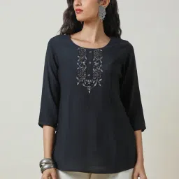 Soch Black Embellished Tunic-image-93