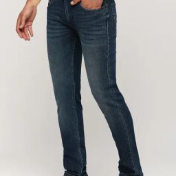 Pepe Jeans Dark Indigo Blue Slim Fit Jeans-image-87