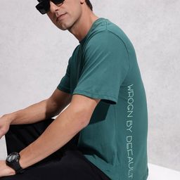 WROGN Comfort Fit Typography Printed Pure Cotton T-shirt-picture-47