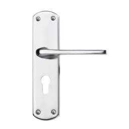 Godrej Door Handle Set 1CK EM 02 Satin Steel 200 mm, 7694-picture-22