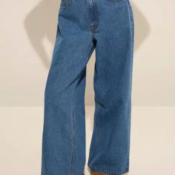 Nuon by Westside Blue High-Rise Wide-Leg Jeans-image-27