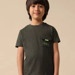 u.s. polo assn. kids Uspa Kids Boys Pure Cotton Regular Fit T-shirt-picture-1