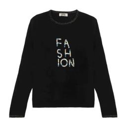 Cantabil Kids Black Embellished Full Sleeves Sweater-image-81
