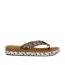 Campus Women's Brown Flip Flops-image-64