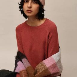 Only Brown Regular Fit Pullover-53